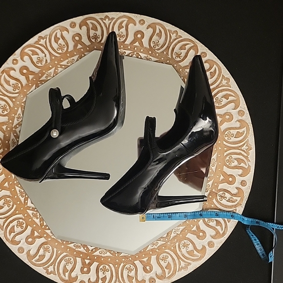 JF| Black Patent Leather Pumps 💥trend alert💥 Size 9 - Picture 5 of 5